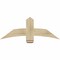 Ekena Millwork Bellingham Rough Sawn Timber Gable Bracket, Douglas Fir, 48"W x 18"H x 4"D x 6"F, 9/12 Pitch GBW048X18X0406BEL00RDF - alternate 1